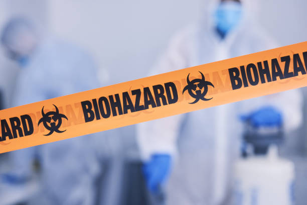Professional Sewage Cleanup technician working in Campbellsport, WI